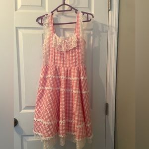 Girl’s plaid dress